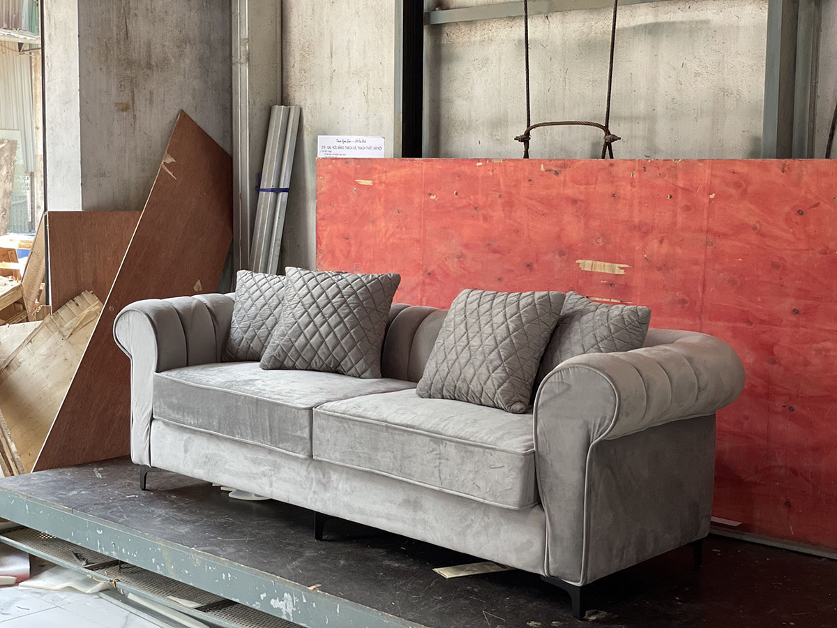 Sofa văng tân cổ điển dài 2m giá rẻ